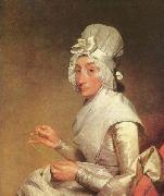 Gilbert Stuart Catherine Brass Yates, oil on canvas